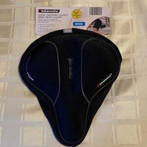NWT Bikemate Black Wide Bike Seat Cover